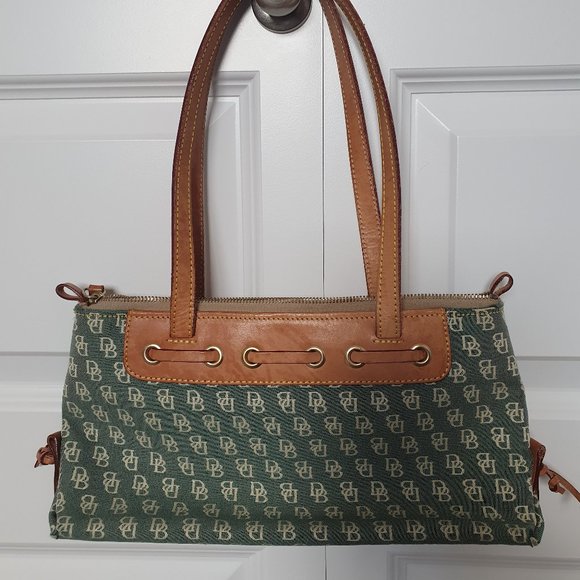 VINTAGE Dooney & Bourke classic monogram bag (EUC) - Picture 2 of 4